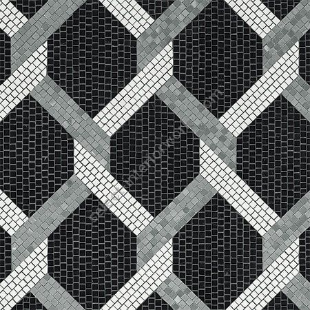 Bisazza / Marmosaico - Decorations / Arianna Black SW10311