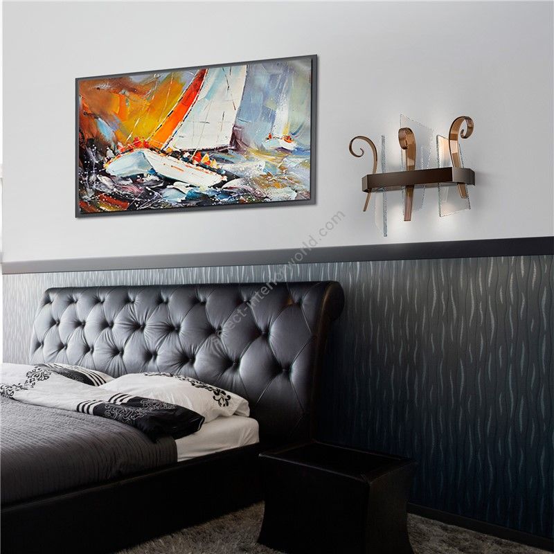 Patrizia Volpato / Wall Sconces / Vela Handcrafted Murano Glass PV-7300-APP2