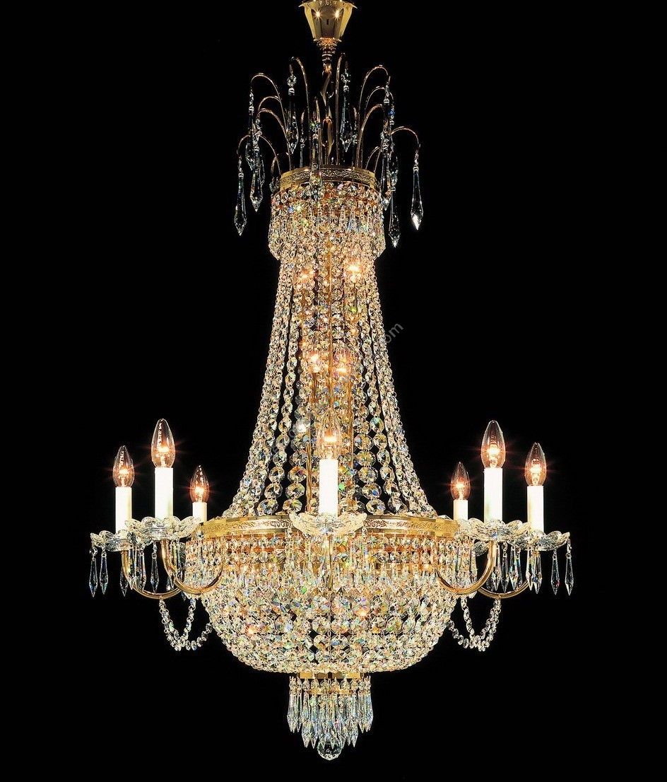 Italian Luxury Lighting / Chandeliers / Empire 16 Lights 9024 075