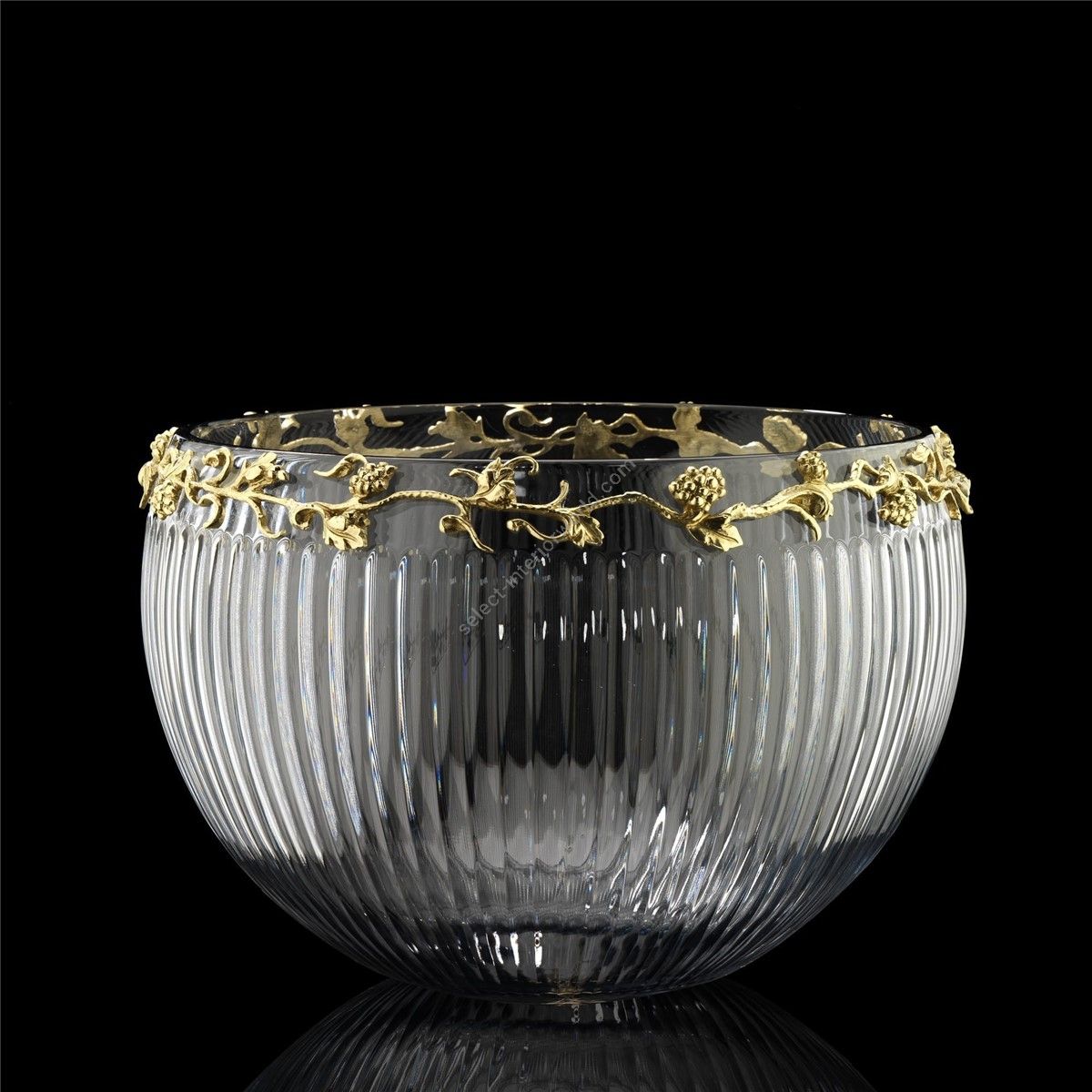 Badari / Dekorative Vasen / Bacchus Vase AC-2101/L/GY