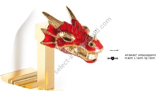 Il Paralume Marina / Kleiderhaken / BA567/ORO24