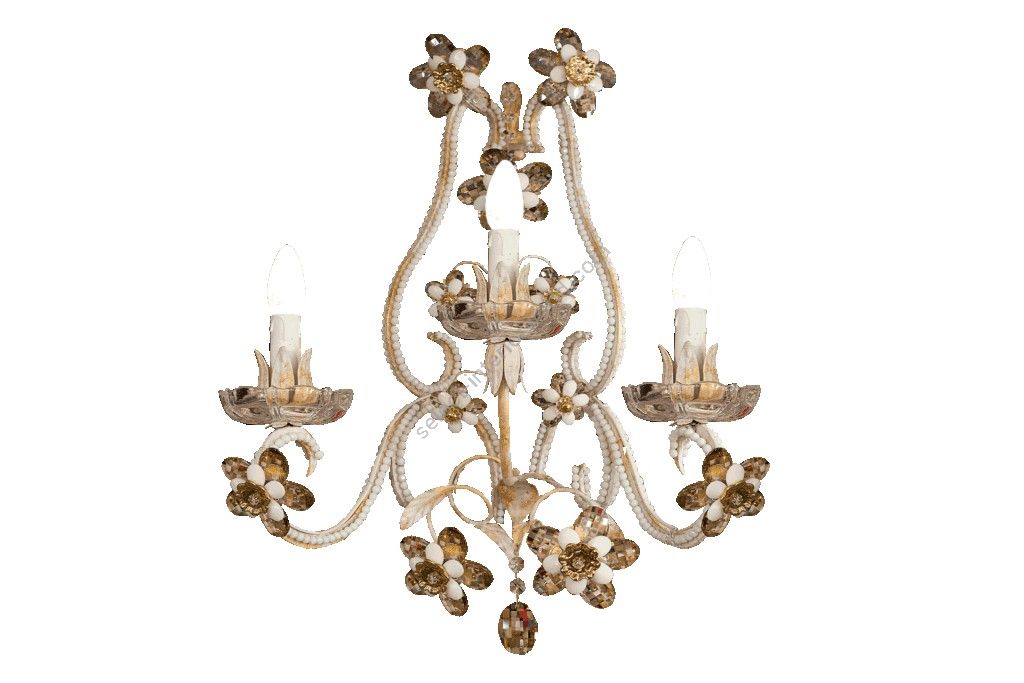 Mechini / Wall Lights / Coloured Bohemian Crystal A295/3