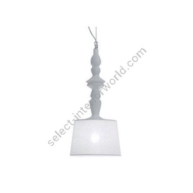 Karman / Pendelleuchten & Hängeleuchten / Alì e Babà ø30cm Keramik, Schirm Leinen SE622BS