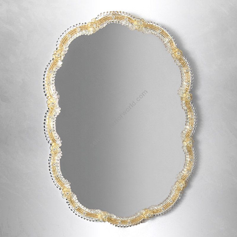 Glass&Glass Murano / Wandspiegel / ART. MIR 110