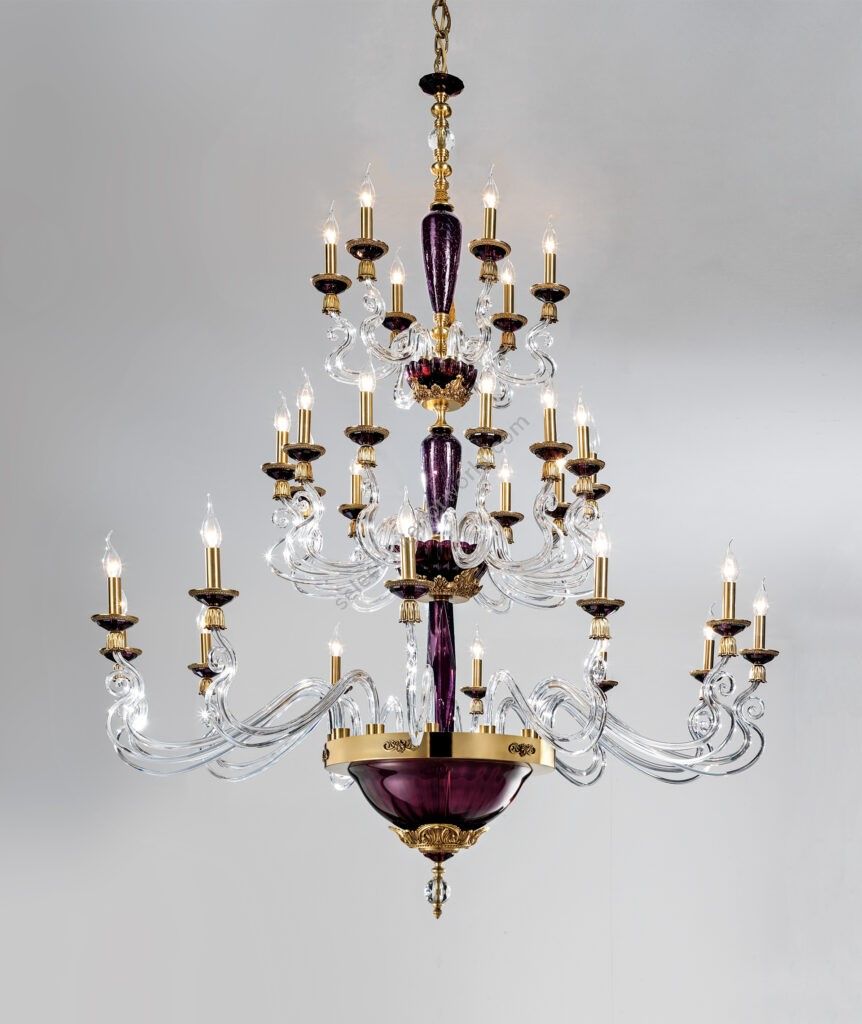 Euroluce Lampadari / Chandeliers / Barocco L12+12+6