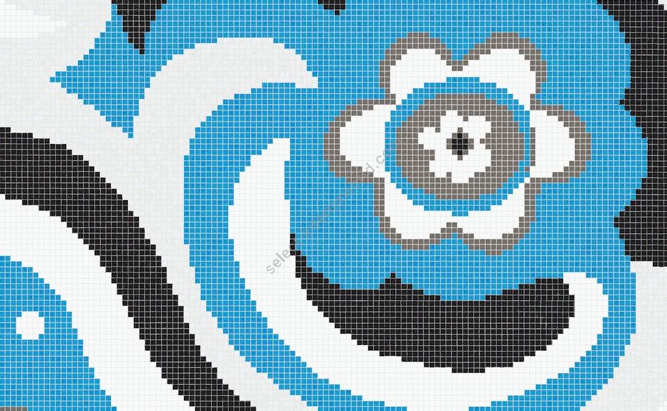 Bisazza / Mosaico - Decorations / Amelie Blue (Pools)