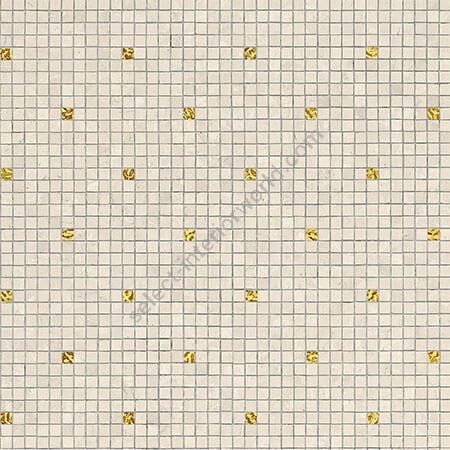 Bisazza / Marmosaico - Decorations / Fiorichiari Crema Oro Giallo