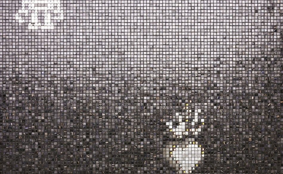 Bisazza / Mosaico - Decorations / Hearts & Robots Black (Luxe)