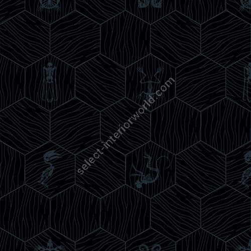 Bisazza / Wood - Decorations / New Gingham Notte