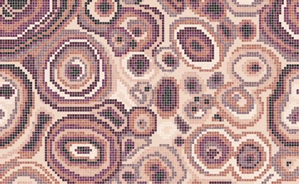 Bisazza / Mosaico - Decorations / New Malachite Rose (Modern)