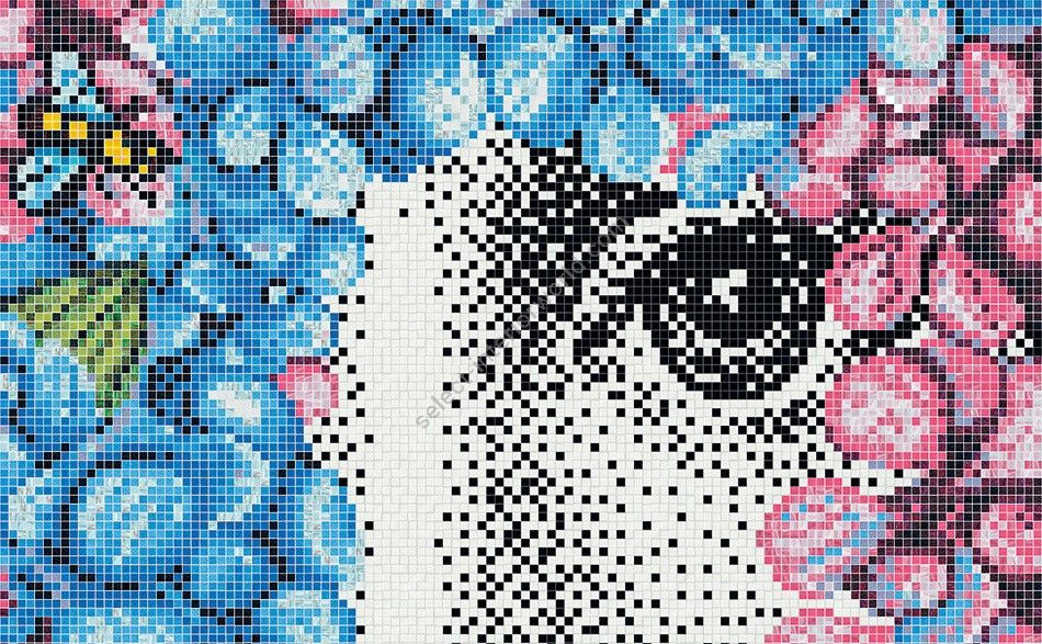 Bisazza / Mosaico - Decorations / Ortensia (Collezione fornasetti)