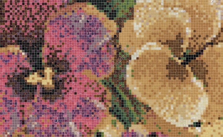 Bisazza / Mosaico - Decorations / Pensee (Flora)