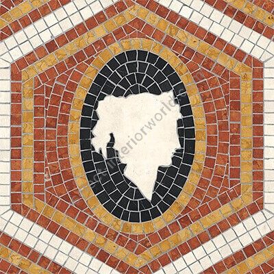 Bisazza / Marmosaico - Decorations / Piazza Scala Rosso Cameo