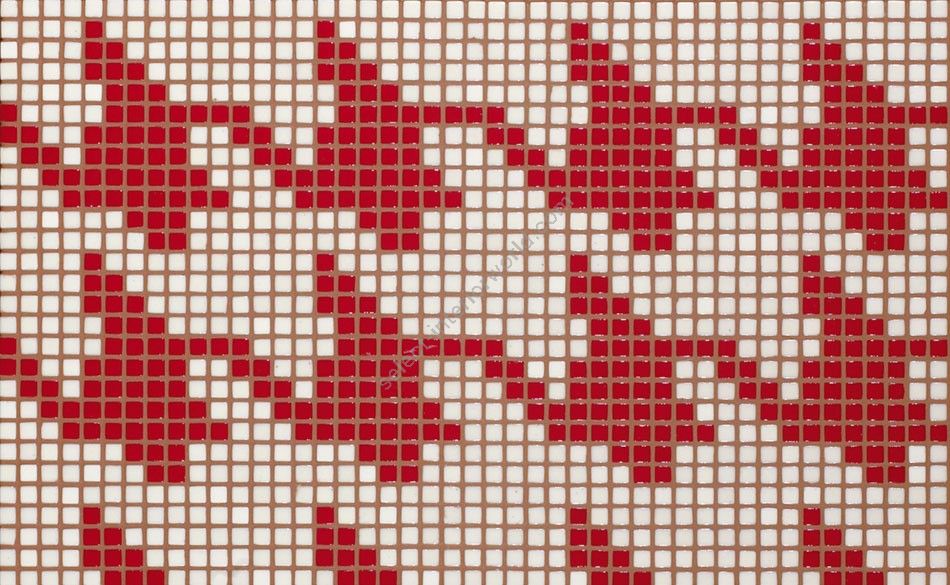 Bisazza / Mosaico - Decorations / Pied De Poule Rosso (Flooring)