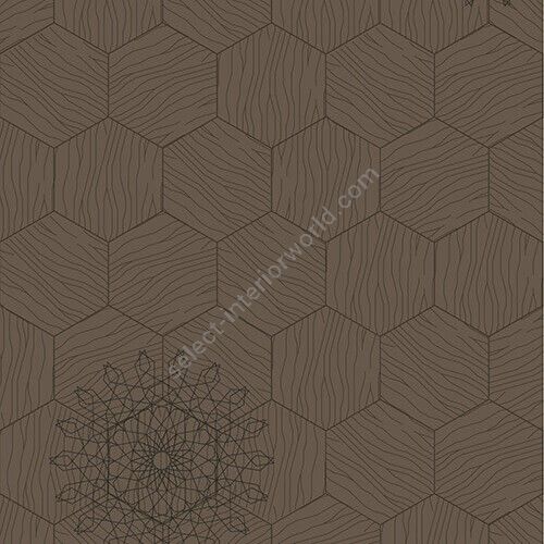 Bisazza / Wood - Decorations / Pirouette Marron Glacé