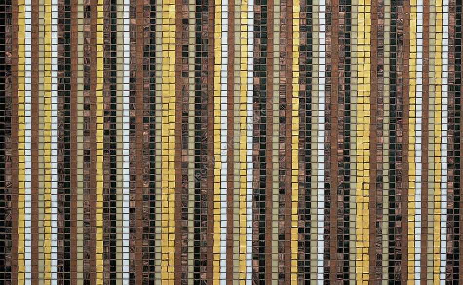 Bisazza / Mosaico - Decorations / Stripes Fall (Modern)