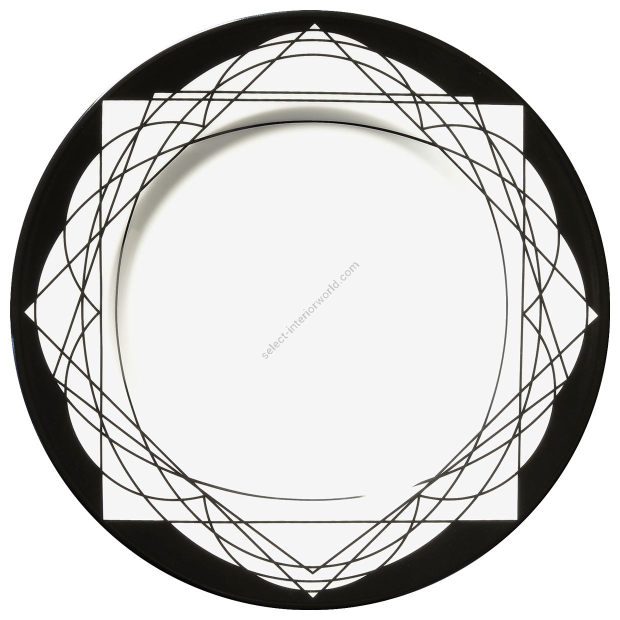Le Porcellane / Plates & Bowls Tabletop / Baroqeat Black 5863