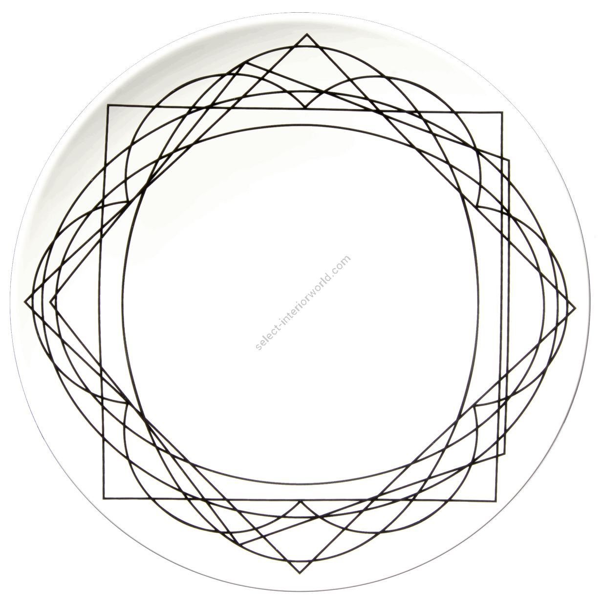 Le Porcellane / Plates & Bowls Tabletop / Baroqeat Black 5879