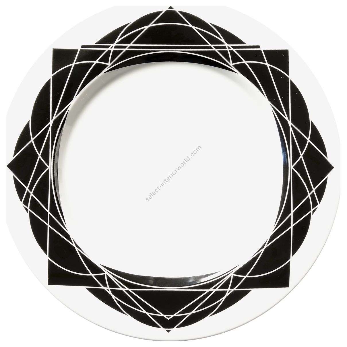 Le Porcellane / Plates & Bowls Tabletop / Baroqeat Black 5861