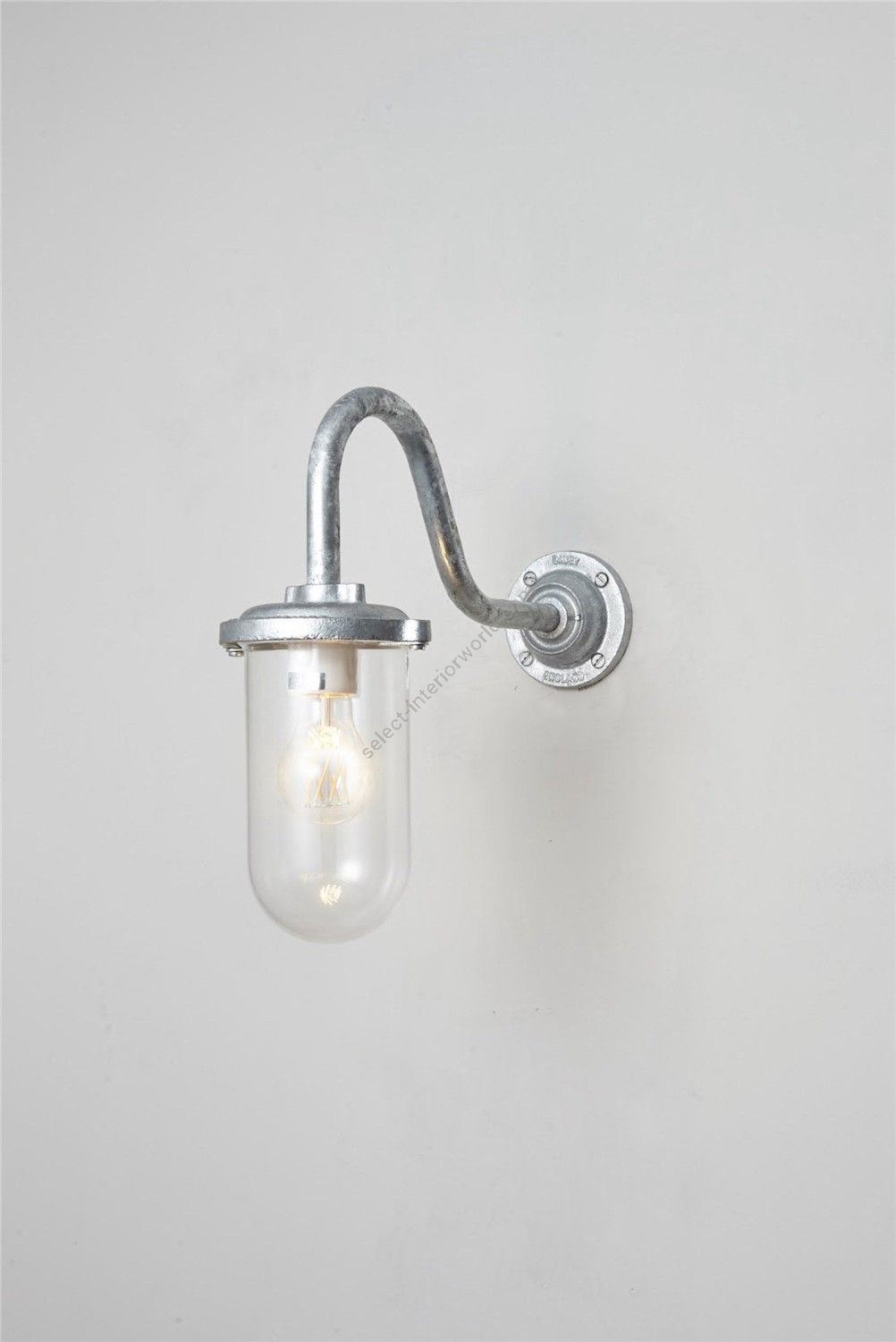 Original BTC / Wall Lights / Bracket 100W Swan Neck 7672