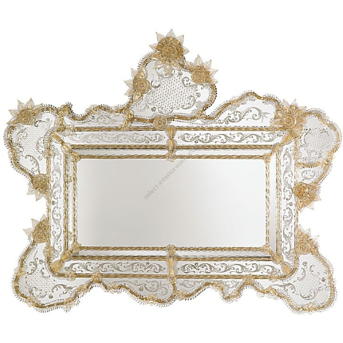 Arte Veneziana / Wandspiegel / Brighella Venetian Style MVX-AVA-001-0430
