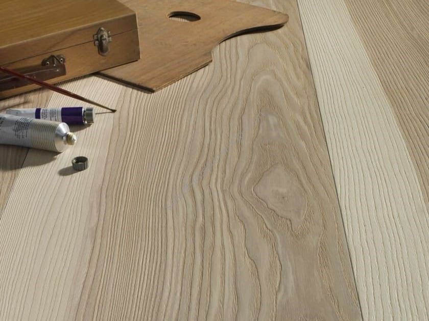 Bassano Parquet / Brushed ash parquet / Archisound Ash Two-colours Raw Effect
