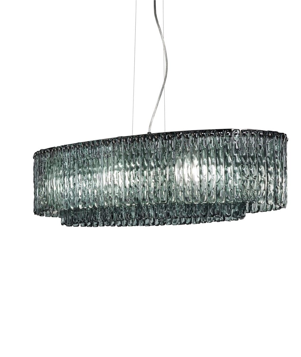 Euroluce Lampadari / Chandeliers / Cascade Ellipse Flat