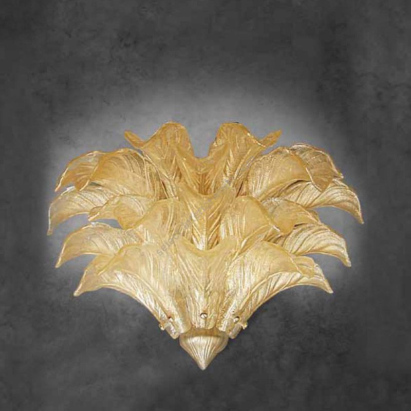 Glass & Glass Murano / Wandleuchten / Fresco ART. 914/A