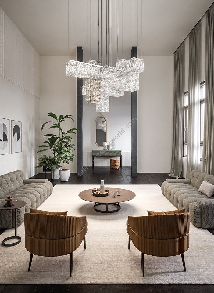 Masiero / Pendants & Suspension Lights / CUBO COMBO S175 SQ