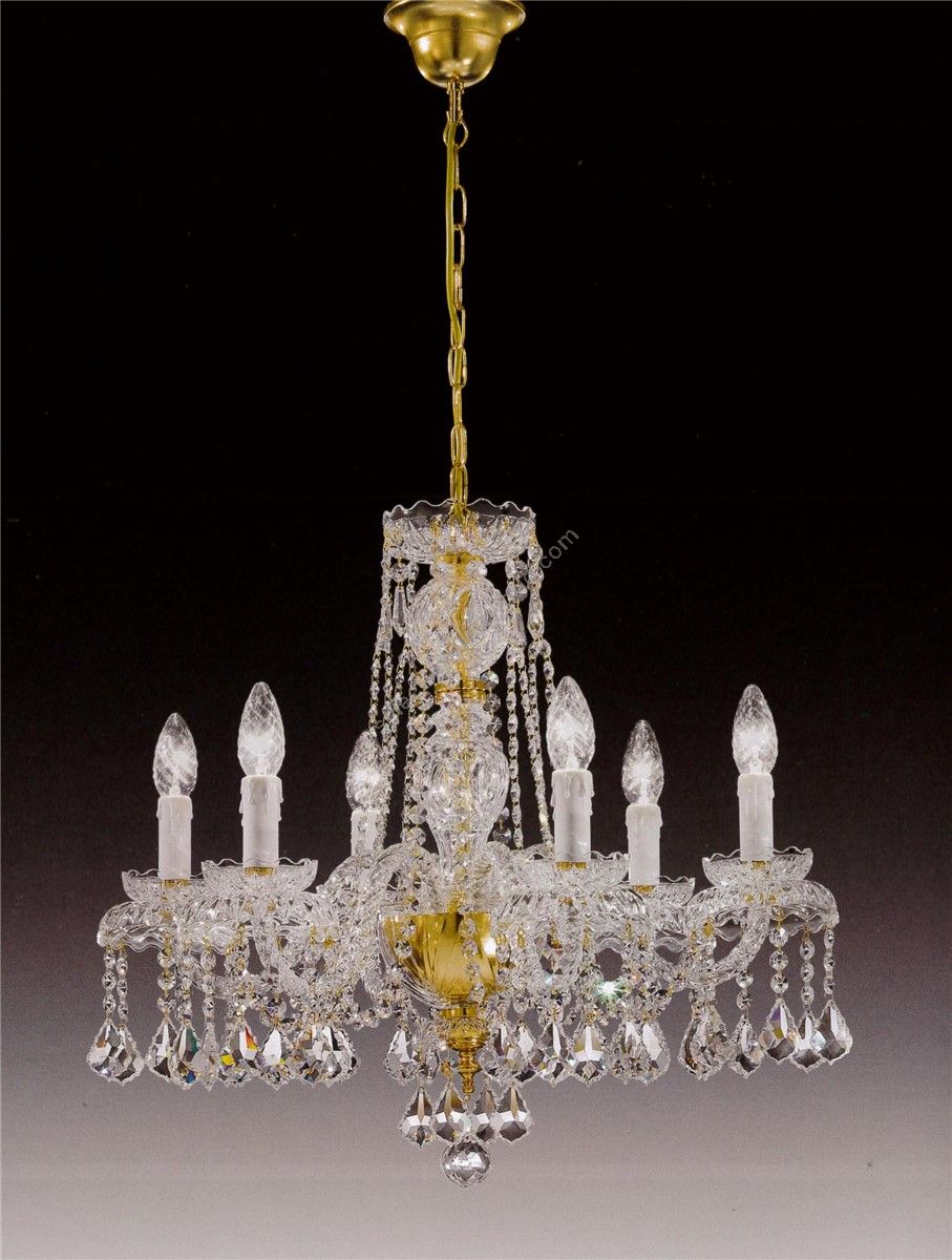 Italian Luxury Lighting / Chandeliers / Elegance Crystal 6 Lights D1317 006