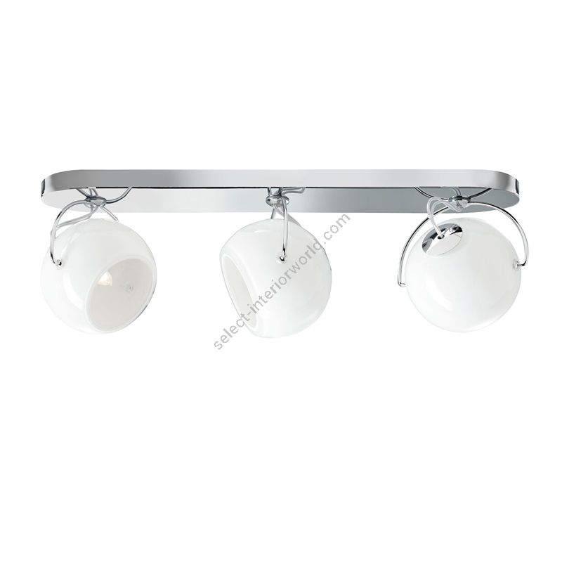 Fabbian / Spotleuchten / Beluga White D57 Wall & Ceiling 3 spots