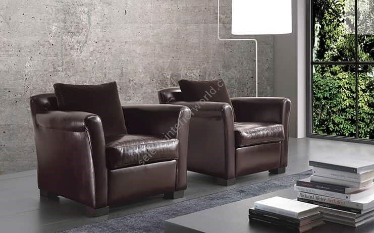 Barzaghi Salotti / Armchairs / Eel