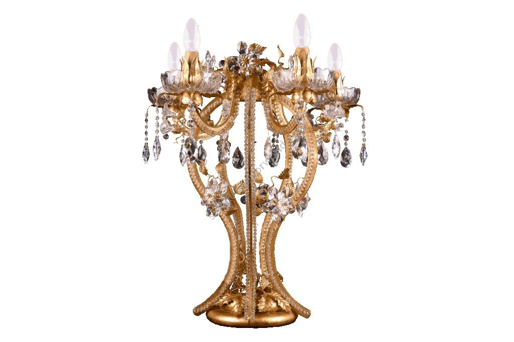 Mechini / Table Lamps / Bohemian Crystal and Murano Glass F257/5
