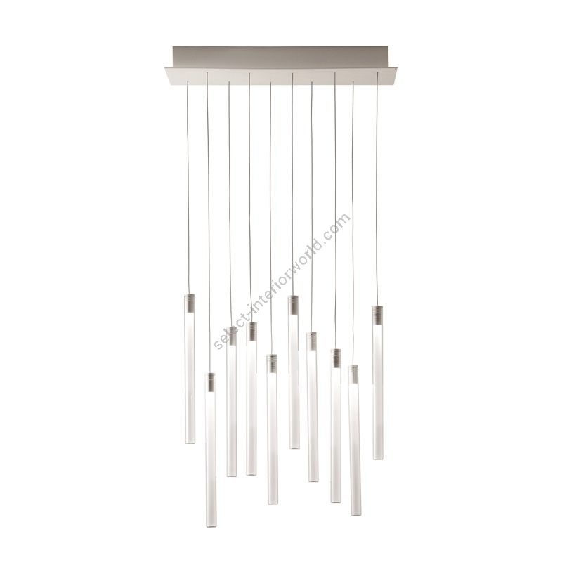 Fabbian / LED Deckenleuchten / Multispot Tooby F32 10 spots 60x15cm