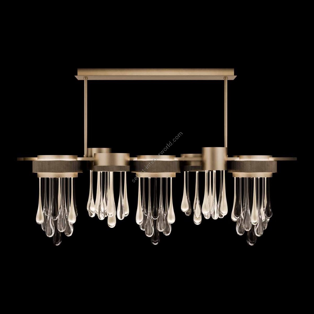 Fine Art Handcrafted Lighting / Pendants & Suspension Lights / Rain Linear 100139