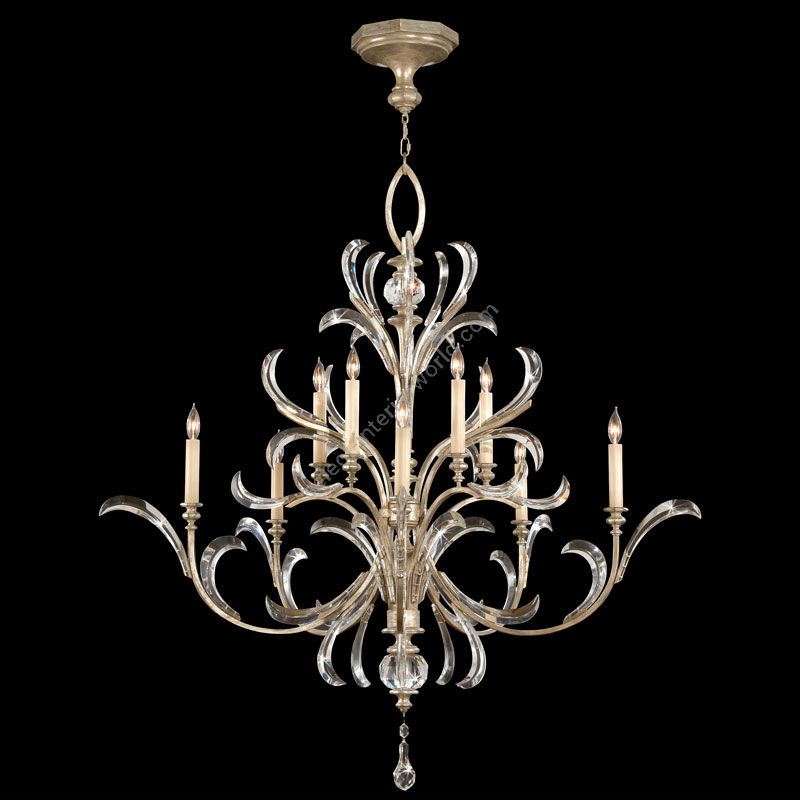 Fine Art Handcrafted Lighting / Chandeliers / Beveled Arcs 56″ Round 701340 760640