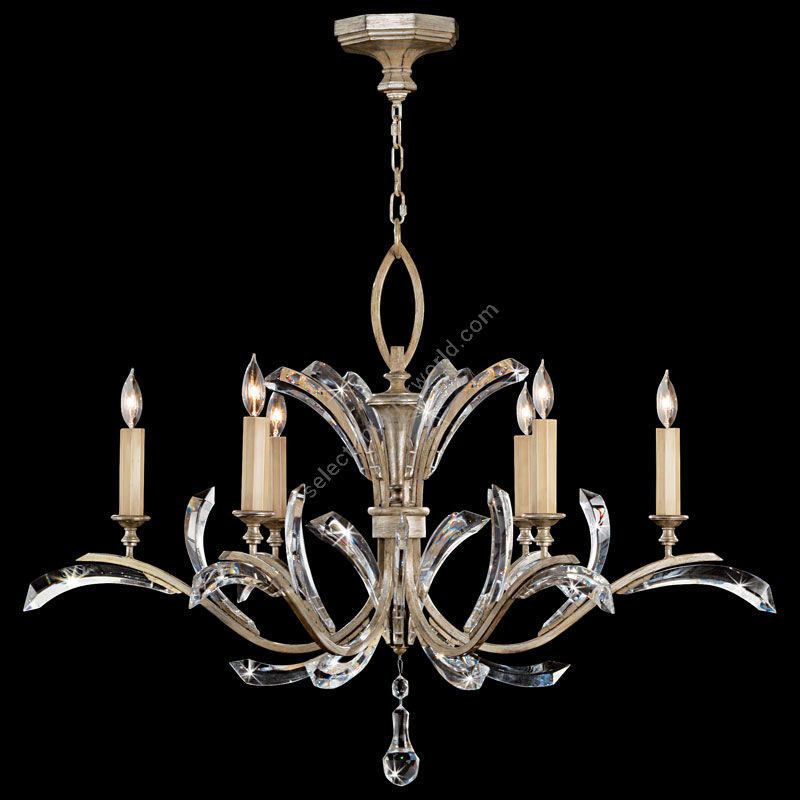Fine Art Handcrafted Lighting / Chandeliers / Beveled Arcs 42″ Round 702440 761240