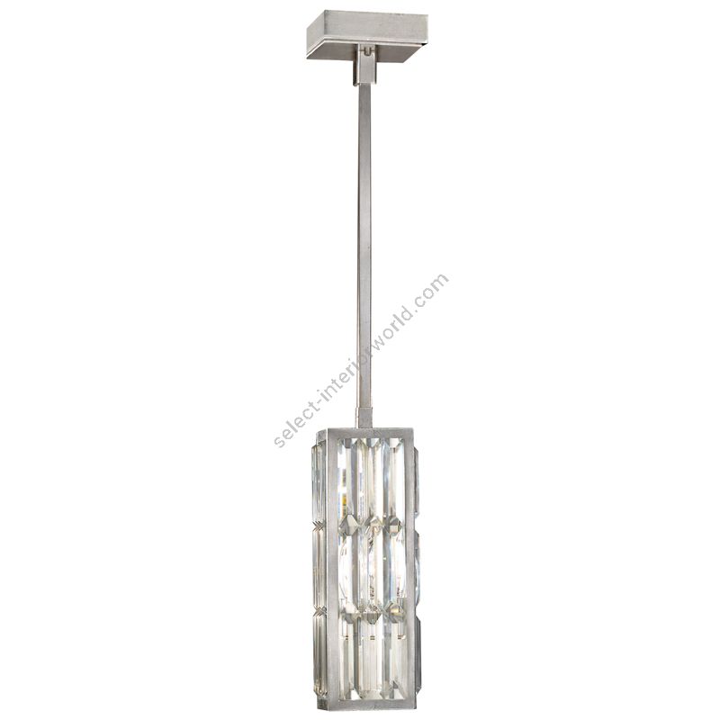 Fine Art Handcrafted Lighting / Square Drop Lights / Crystal Enchantment 5″ 811540