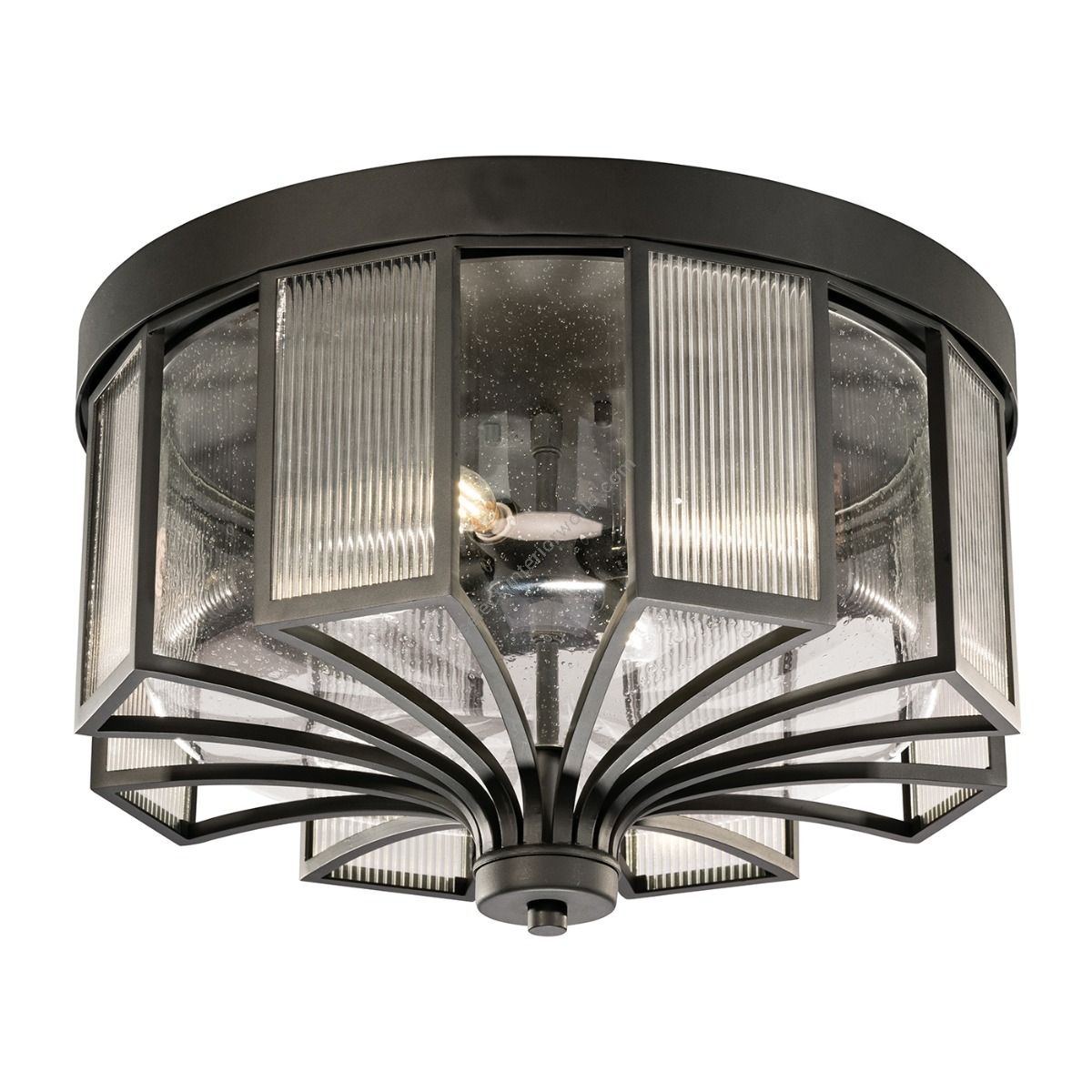 Fine Art Handcrafted Lighting / Outdoor Flush Mount / Bristol 21.5″ 900082