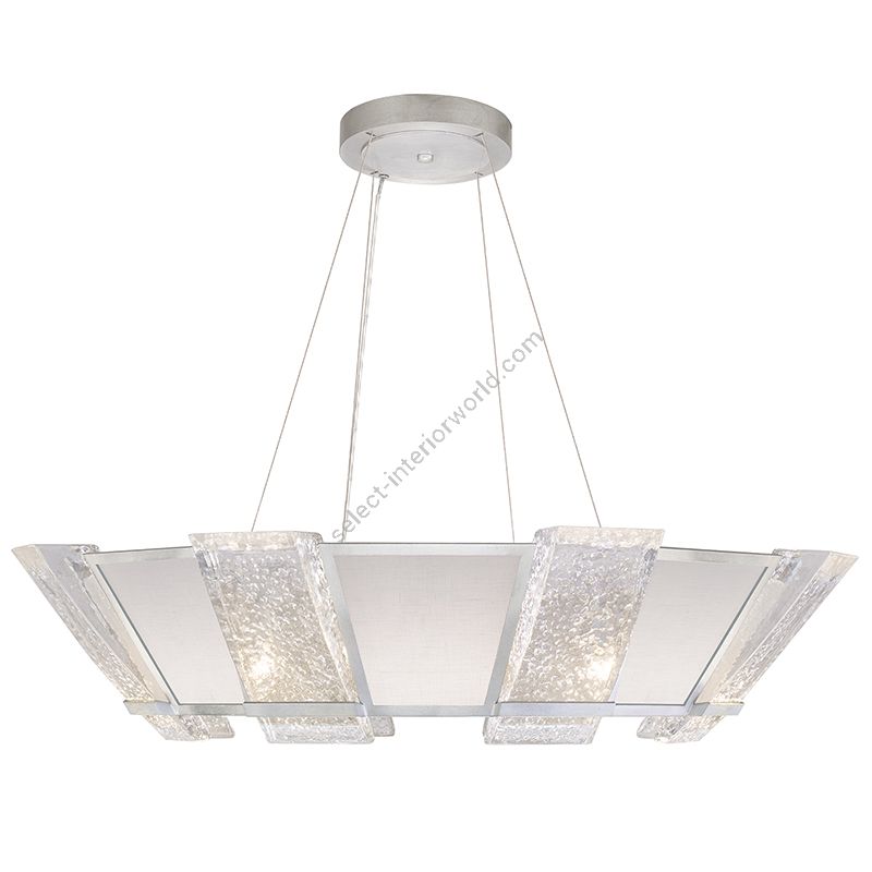 Fine Art Handcrafted Lighting / Pendant Lights / Crownstone 38″ Round 890640