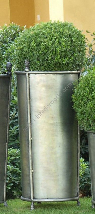 Officina Ciani / Outdoor Flower Boxes / Big Size Iron GF4014-L Pigne