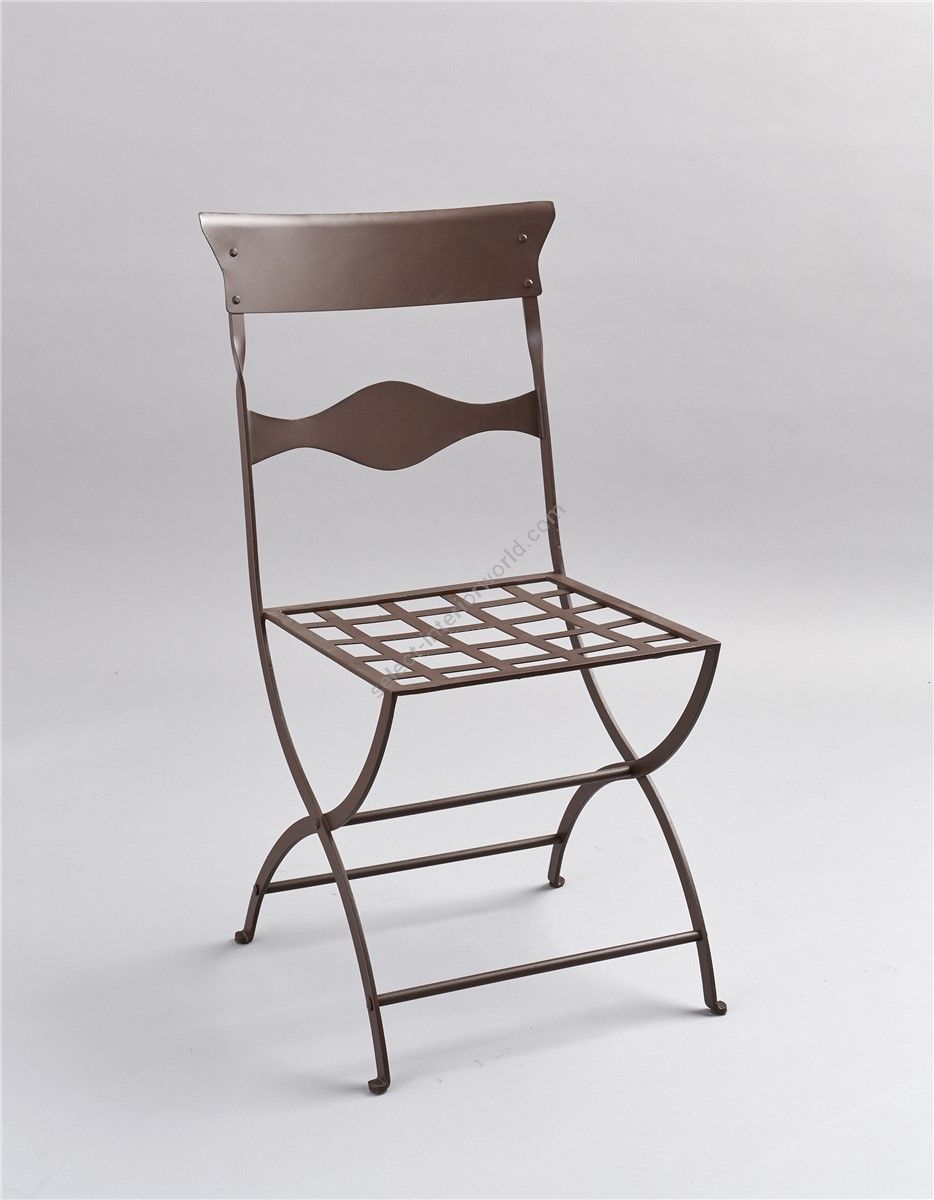 Officina Ciani / Outdoor Chairs / Foldable From Metal GF4026CH Due lamiere