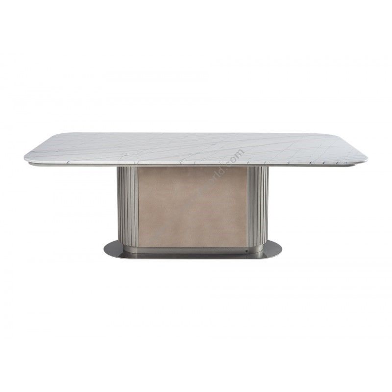 Adriana Hoyos / Esstische / Gem Dining Table 111 (Stone Top)