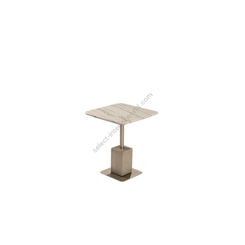 Adriana Hoyos / Beistelltische und Lampentische / Gem End Table 101 (Stone Top)
