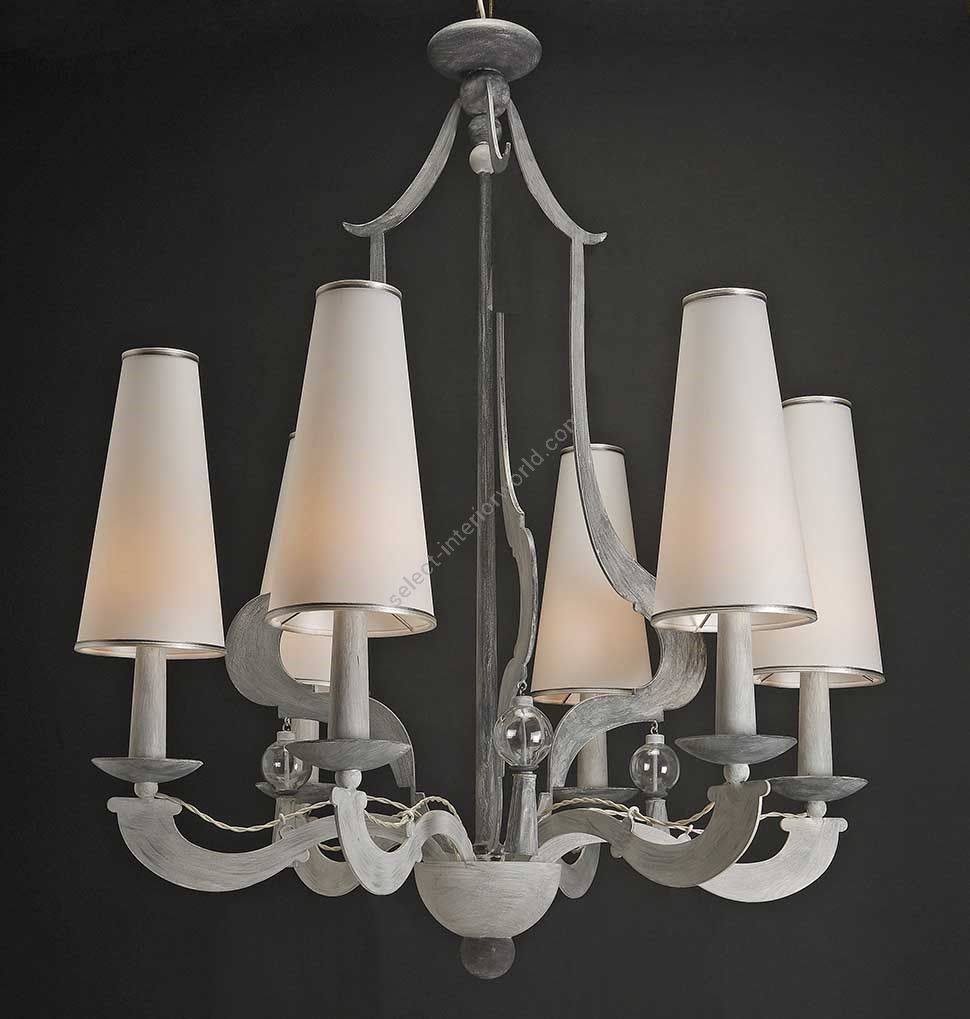 Officina Ciani / Chandeliers / Metal with Crystal Details HL1127CH Capitello