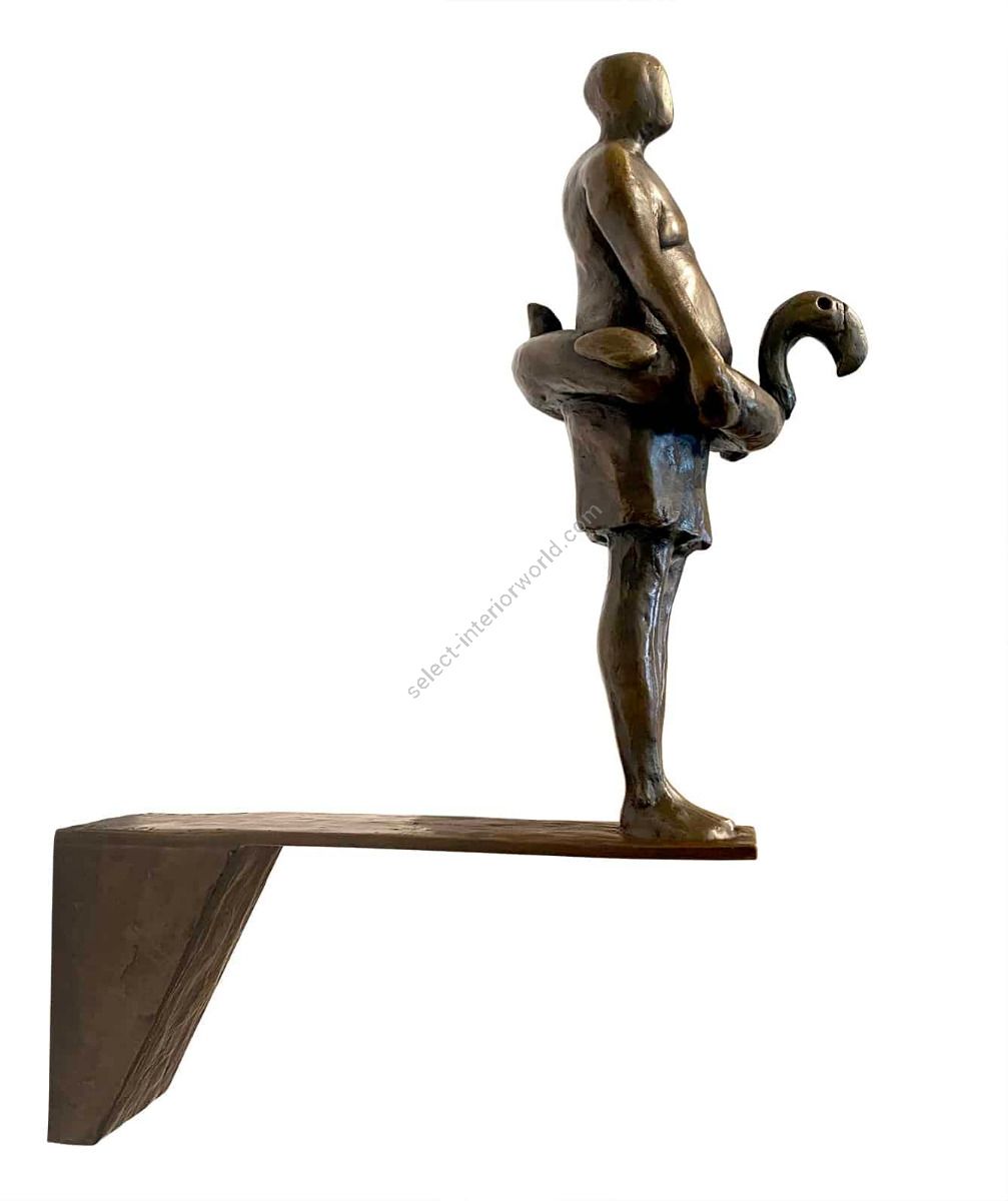 Tom Corbin Mann auf Sprungbrett Studie II