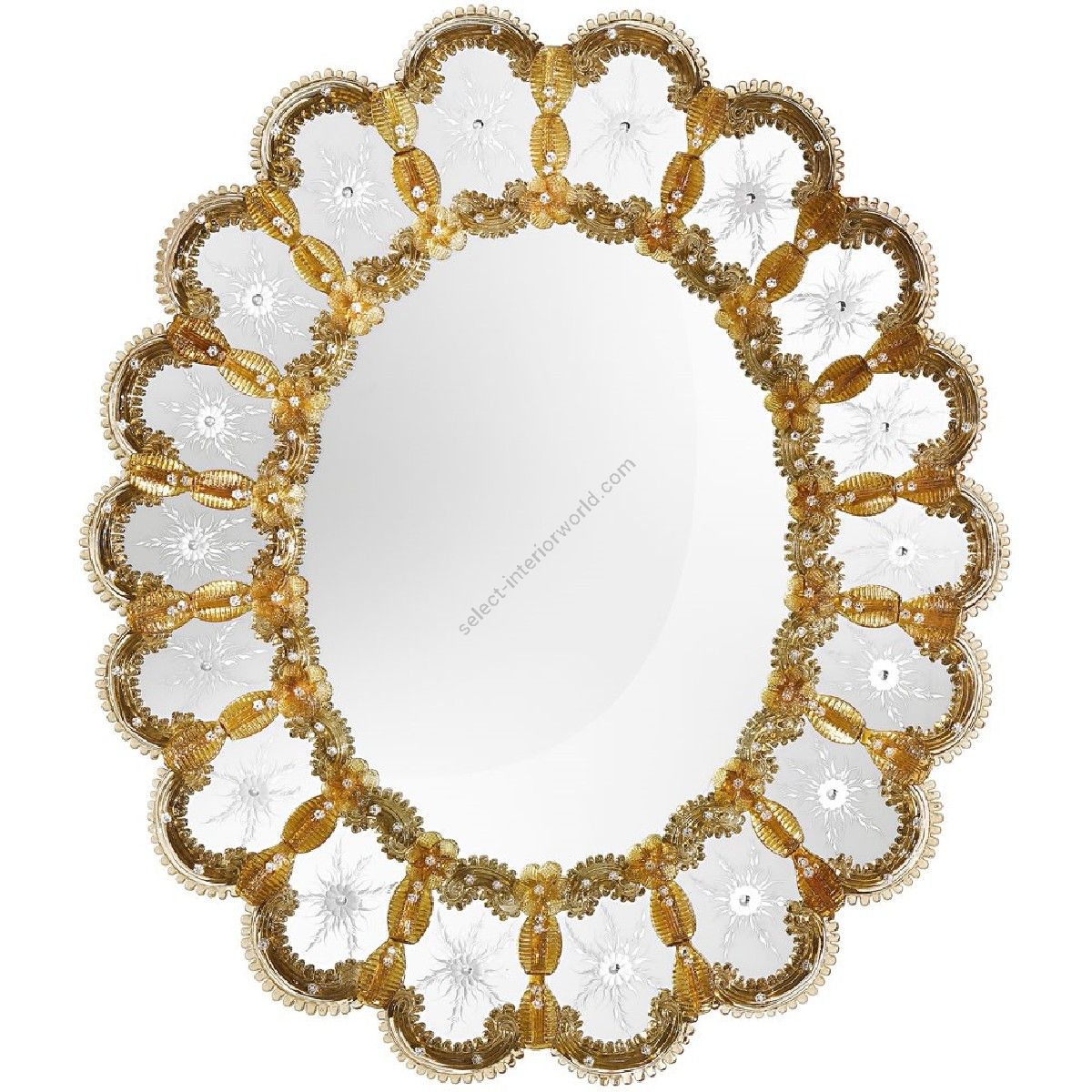 Arte Veneziana / Wandspiegel / Mazor Venetian Style MVX-AVA-001-079