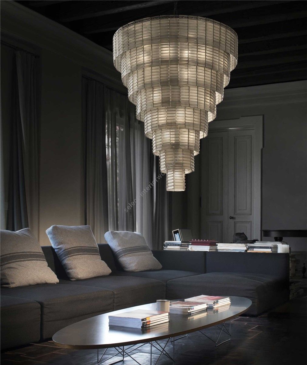 Euroluce Lampadari / Chandeliers / Plissè 95
