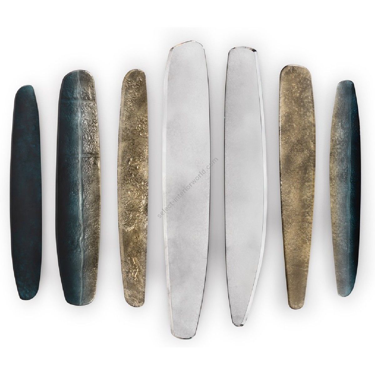 Arte Veneziana / Wanddekoration / Scorci Verticali Contemporary Mirror MCX-GLF-210-65