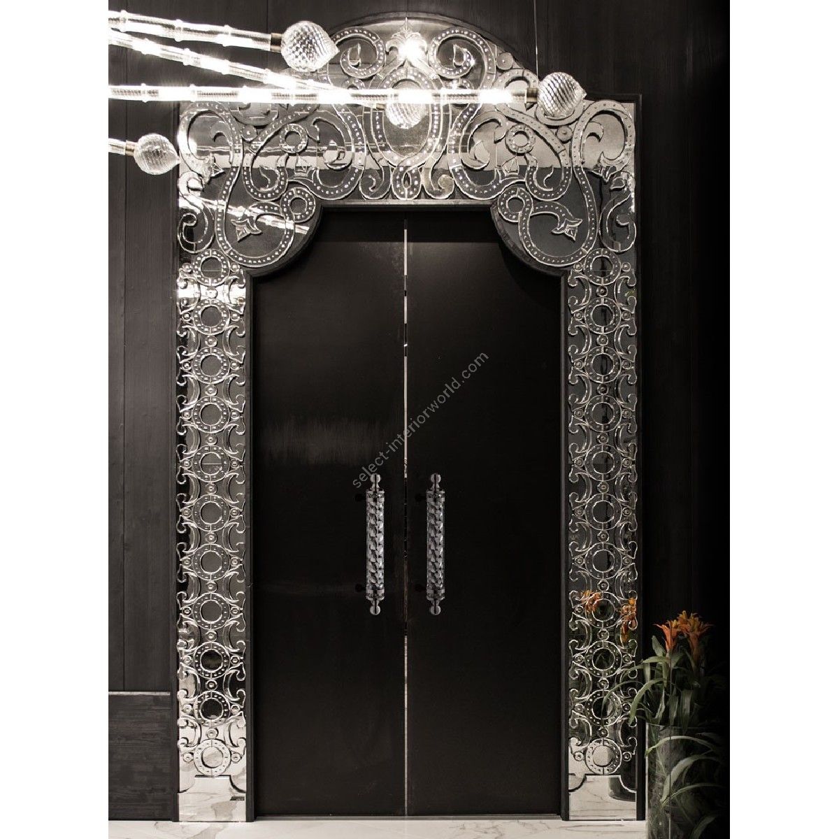 Arte Veneziana / Drehtüren / Silvanus New Classic Portal DCX-GLF-206-RD130